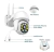 Câmera IP Wifi Rotativa Externa Dome Prova De Água sem fio IPC360 LT-7006 na internet