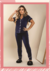 PIJAMA AMERICANO BIA CALÇA - AZUL