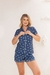 PIJAMA SARA - CORAÇÃO MARINHO na internet