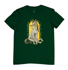 Camiseta Flores Verde - Trapo Studio
