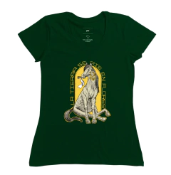 Camiseta Flores Verde - loja online