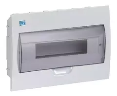 Quadro de Distribuição QDW02-12-FE, 12 disjuntores