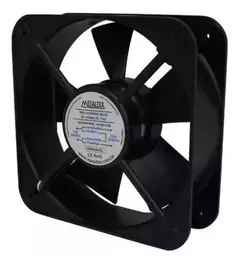 Ventilador Axial 80x80x25mm 110/220VCA 8025ABHSL Metaltex