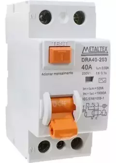 Interruptor Diferencial Metaltex 2P-30Ma 100A