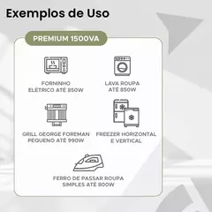 Auto Trafo 1500 VA Premium Bivolt 2P+T - loja online
