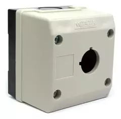 Caixa Plástica para Botão 22mm 1 Furo TN2-B1 Metaltex