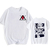 Camiseta de manga casual Killua Zoldyck caçador Kawaii X caçador para homens e - King Skin