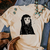 Camiseta gráfica japonesa de anime feminina, Top Muichiro Tokito, Roupa Manga, - King Skin