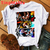 Camiseta do demon slayer t men kimetsu não yaiba rengoku camiseta anime uzui - comprar online
