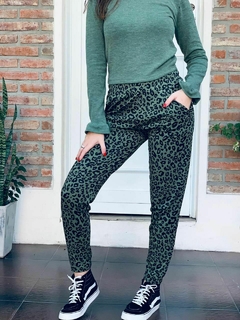 Babucha print verde - Amatista