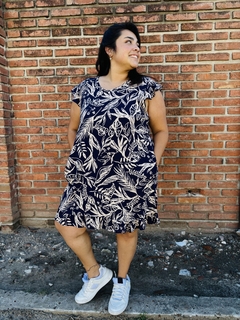 Vestido hojas verde en internet