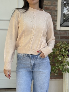 Sweater trenzado - comprar online