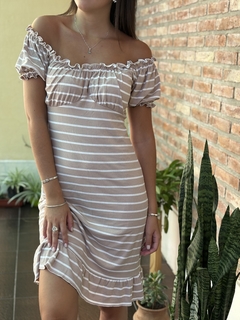Vestido rayas - comprar online