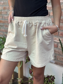 Short de algodón con cordón