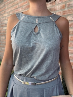 Musculosa strass