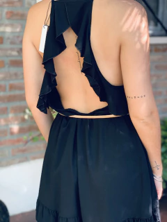 Vestido negro suelto - comprar online