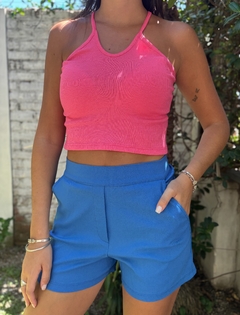 Musculosa tiras cruzadas - tienda online