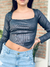 Top pico con mangas - comprar online