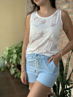 Short algodón cordón