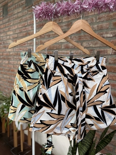 Short bengalina estampado - tienda online