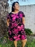 Vestido flores rosa bolsillos
