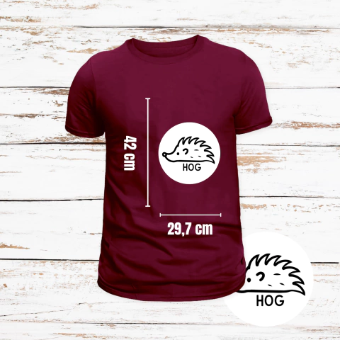 Camiseta Personalizada - Grande A3 (42x29,7cm)