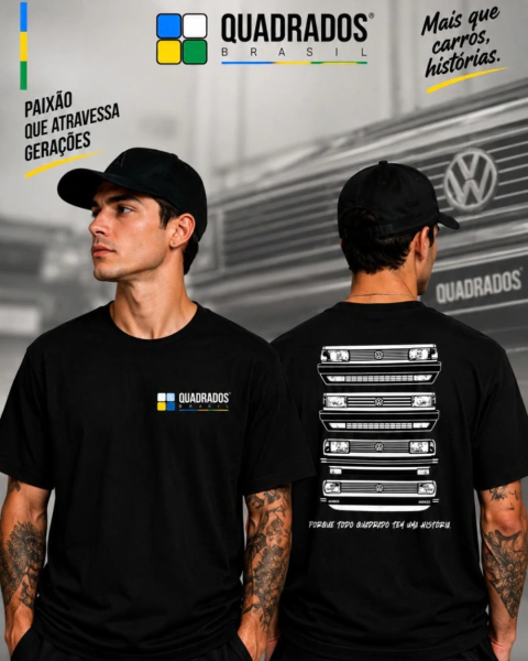 Camiseta Frente Quadrados