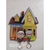 Porta chaves em mdf decoração UP Altas aventuras multiuso organizador