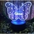 Linda luminária de led personalizada borboleta com nome - Fran Arts