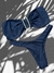 Bikini TQC com Calcinha Marquinha Alta Preto na internet
