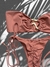 Bikini TQC com Calcinha Regulável Marrom Cocoa - loja online