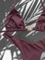 Bikini Cortininha Sol com Calcinha Marquinha Alta Marrom Couro - US. BIKINI BRASIL