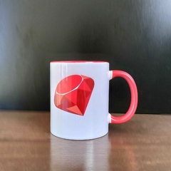 Taza Programador Ruby On Rails de 11 onzas - comprar en línea