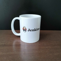 Taza Devops Jenkins de 11 onzas - Rey Rojo