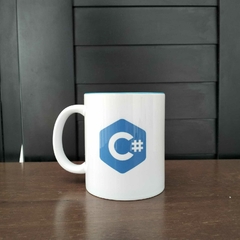 Taza Programador CSharp de 11 onzas - Rey Rojo