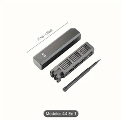 Kit de destornilladores 44 puntas