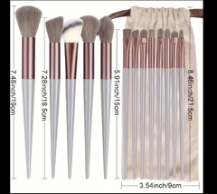 Juego de 13 Brochas de Maquillaje Profesional - comprar en línea