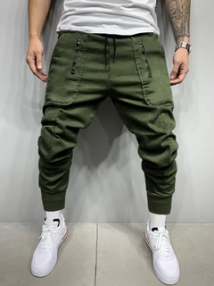 Pantalon Jogger color Solido