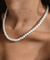 Choker Pérolas 6mm Prata 925 - comprar online