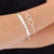 Bracelete Infinito Torcido - Elleprata925