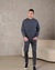 Conjunto Moletom Casual Frizo Chumbo - loja online