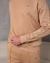 Conjunto Moletom Casual Frizo Beje/cocada - GAMÔ STORE