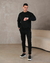 Conjunto Moletom Casual Frizo Preto