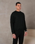 Conjunto Moletom Casual Frizo Preto - comprar online