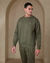 Conjunto Moletom Casual Frizo Verde - loja online