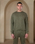 Conjunto Moletom Casual Frizo Verde na internet