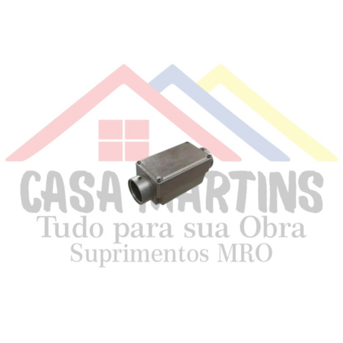 CONDULETE SEM ROSCA C 1.1-2 COM TAMPA WETZEL