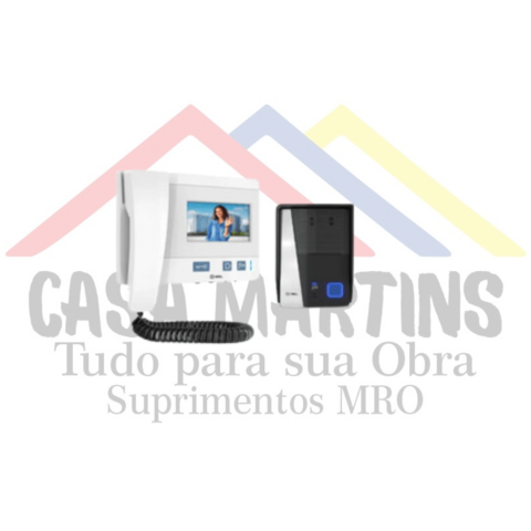 KIT VÍDEO PORTEIRO COM MONITOR WIDESCREEN 4,3 POLEGADAS 90.02.11.000 CLASS HDL