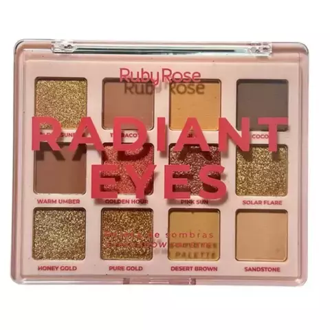 Paleta de sombras Radiant Eyes - Ruby Rose