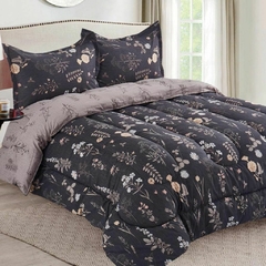 ACOLCHADO ESTAMPADO QUEEN MANTRA - BLANCO ELIZABETH